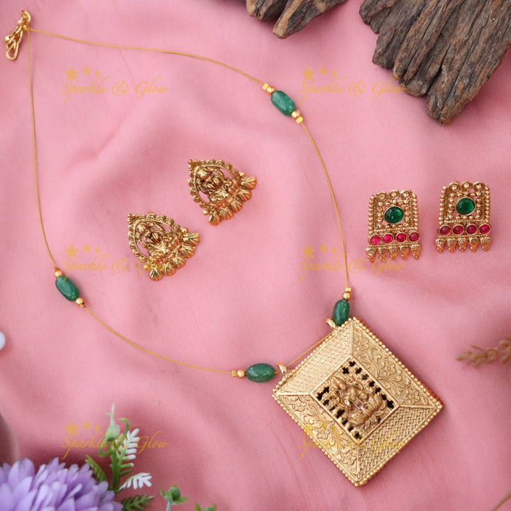 Exquisite Imitation Gold-Plated Wedding Necklace Set