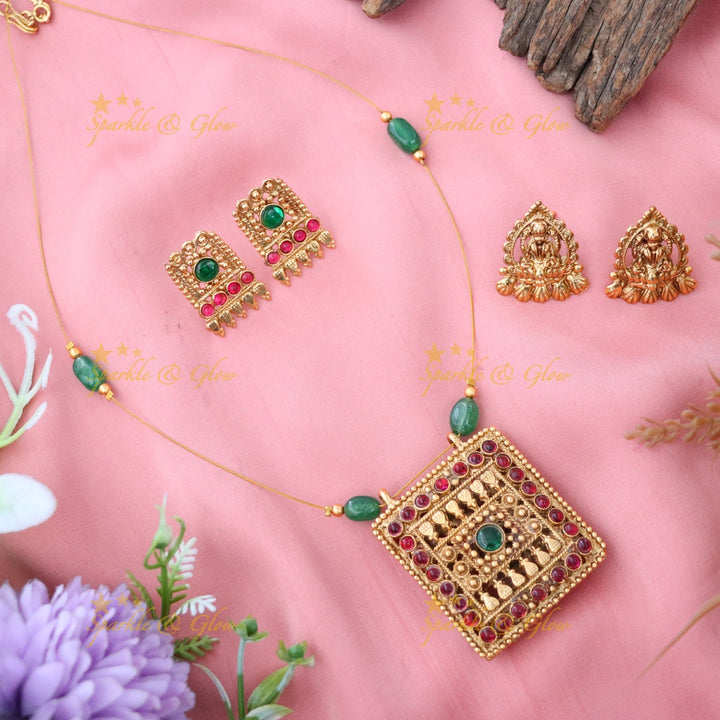 Exquisite Imitation Gold-Plated Wedding Necklace Set