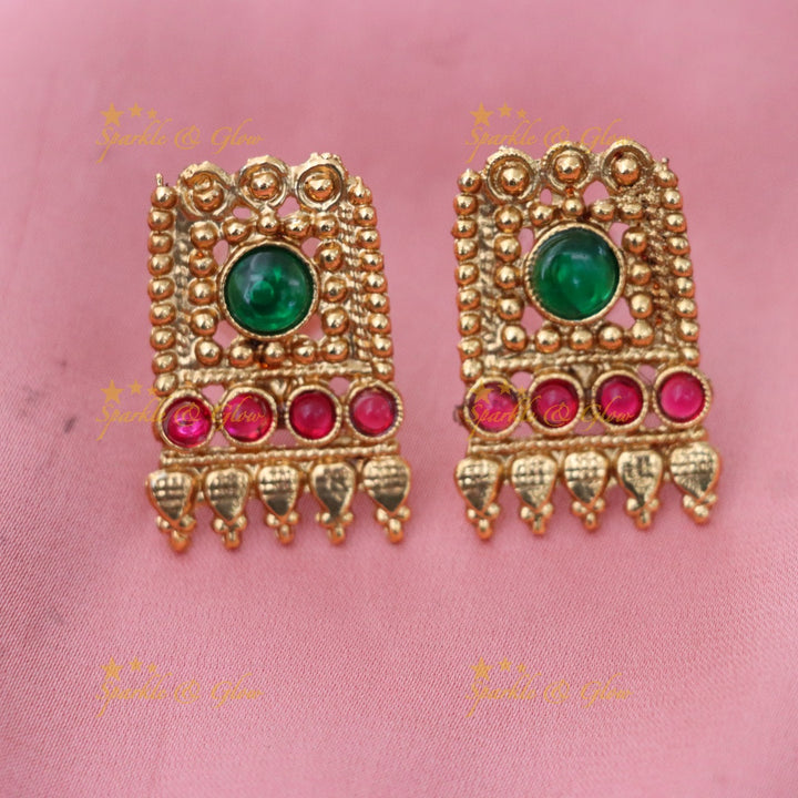Exquisite Imitation Gold-Plated Wedding Necklace Set