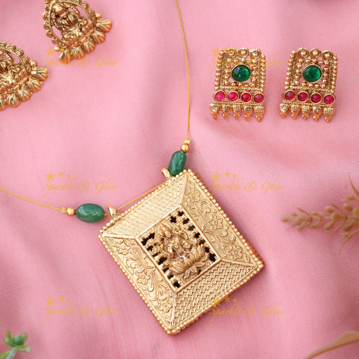Exquisite Imitation Gold-Plated Wedding Necklace Set