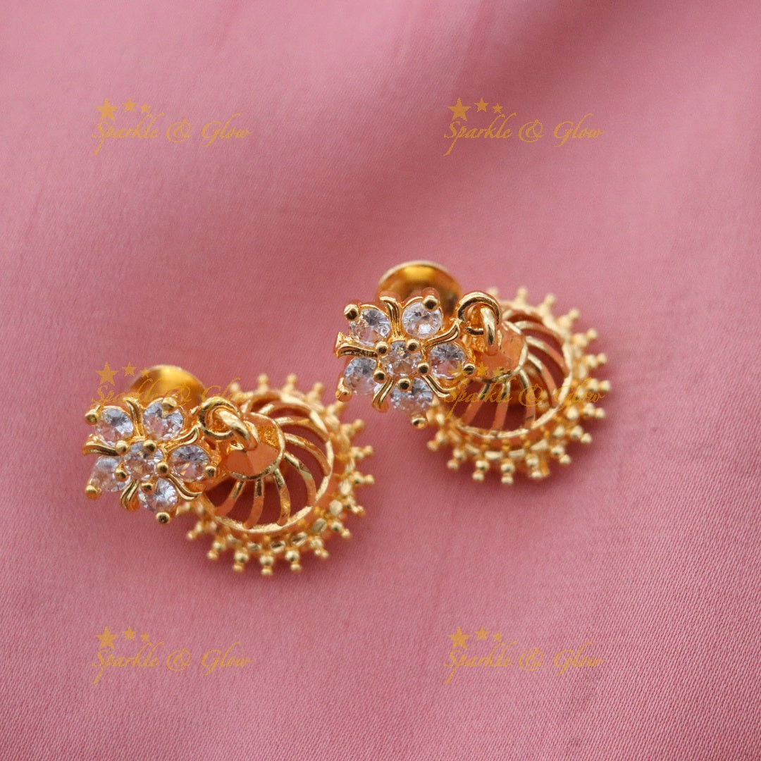 Exquisite Laxmi Bridal Microgold Necklace Set