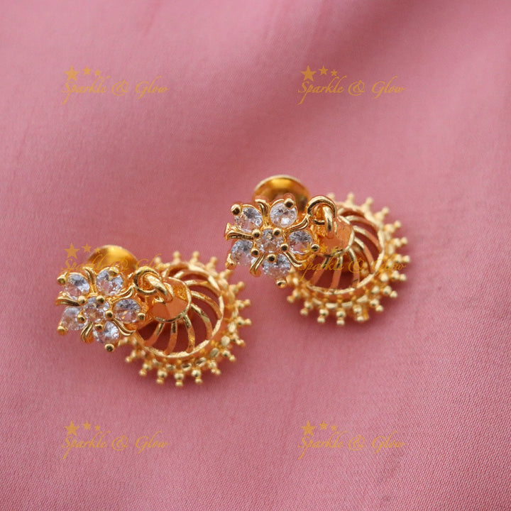 Exquisite Laxmi Bridal Microgold Necklace Set