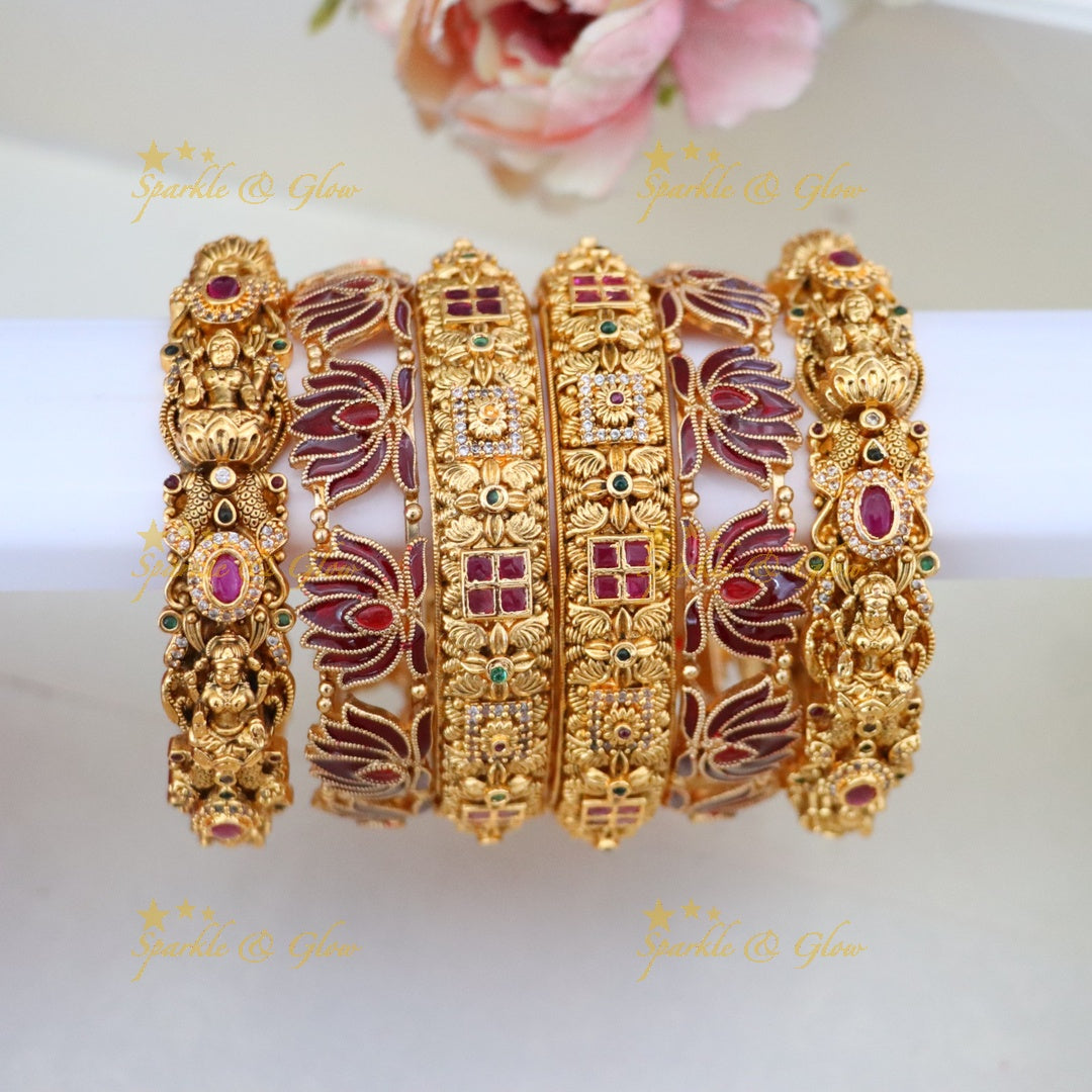 Exquisite Bridal Imitation Bangles - Premium Collection