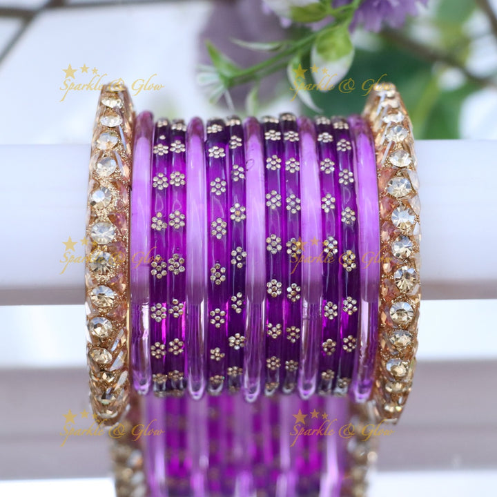 Exquisite Green Bangles for Brides - Imitation Jewelry