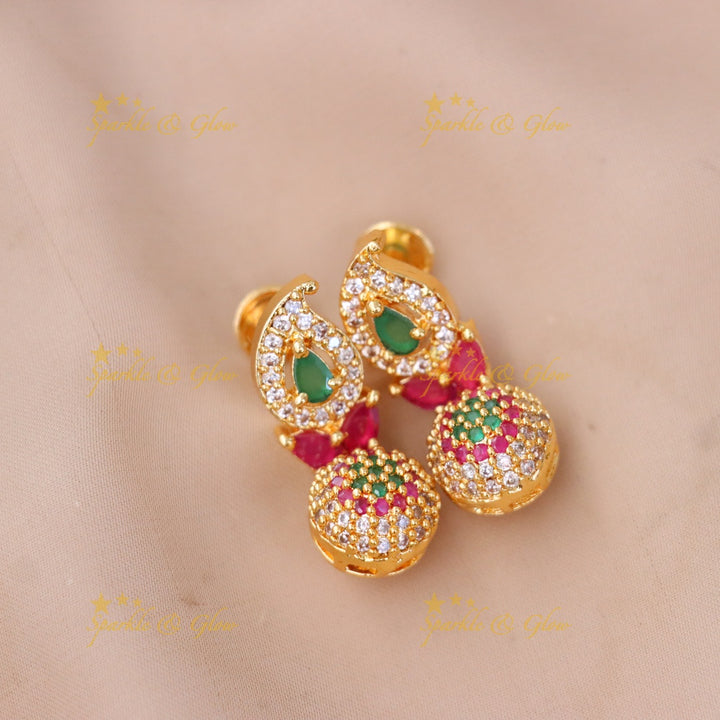 Exquisite Microgold Long Necklace for Festivals & Weddings