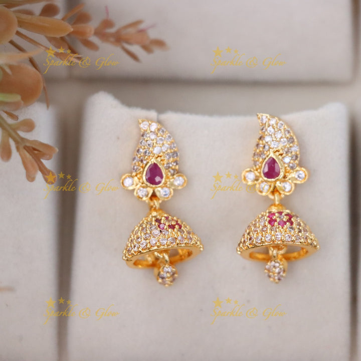 Exquisite Microgold Long Necklace for Festivals & Weddings