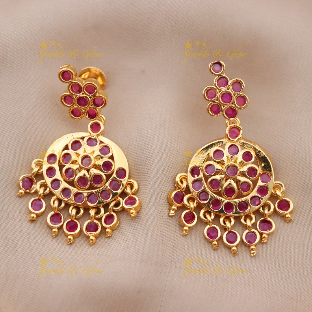 Exquisite Microgold Choker Set for Elegant Celebrations