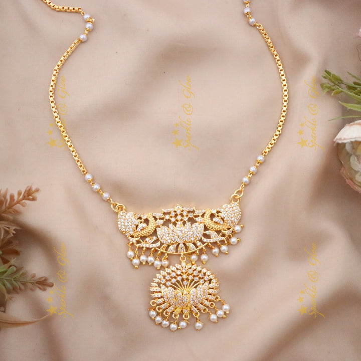 Exquisite Microgold Bridal Necklace for Weddings