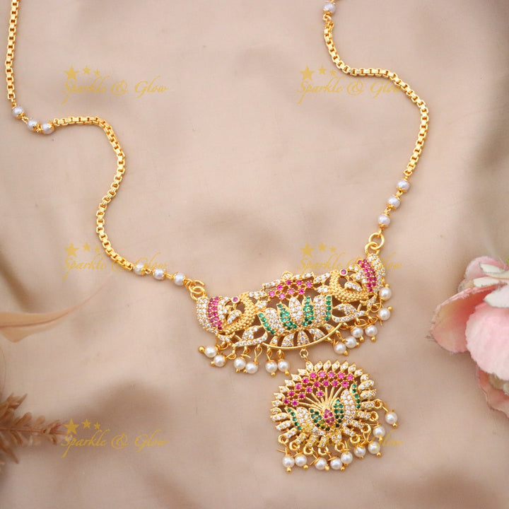 Exquisite Microgold Bridal Necklace for Weddings