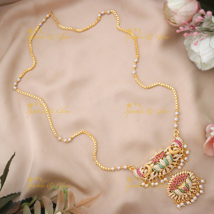 Exquisite Microgold Bridal Necklace for Weddings