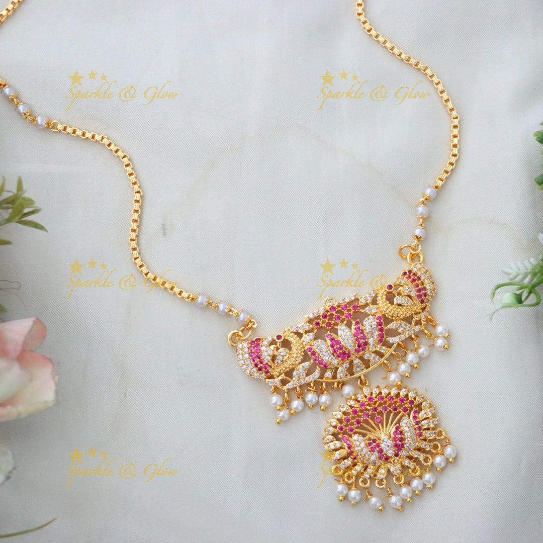 Exquisite Microgold Bridal Necklace for Weddings