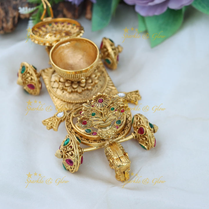 Exquisite Radhakrishna Kumkum Box | Premium Quality