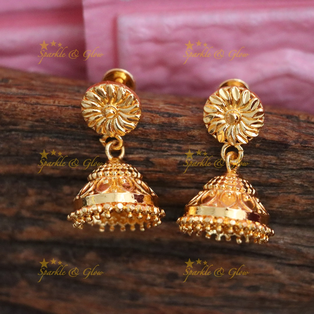 Radiant Microgold Necklace Set for Festivals & Weddings