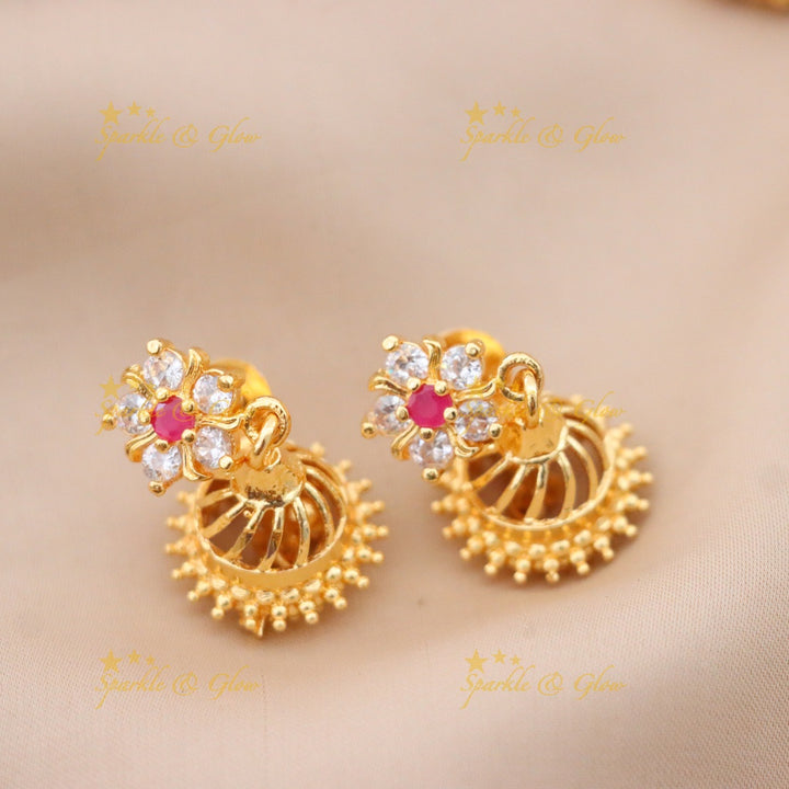 Elegant Microgold Necklace Set - Perfect for Weddings