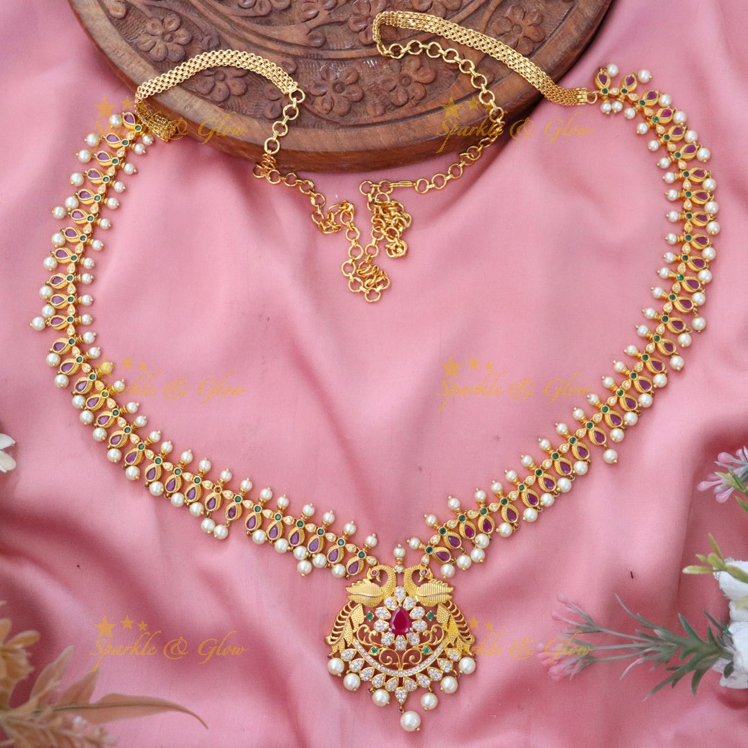 Elegant Gold-Plated Hip Chain for Weddings & Festivals