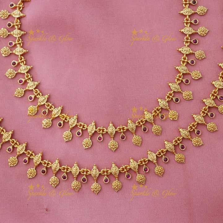 Elegant Gold-Plated Wedding & Festive Anklets