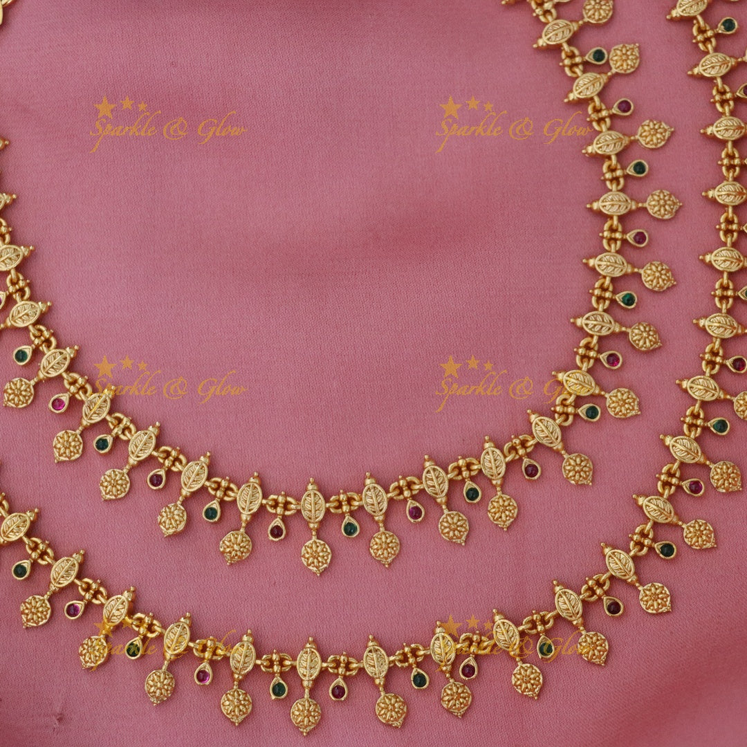 Elegant Gold-Plated Wedding & Festive Anklets