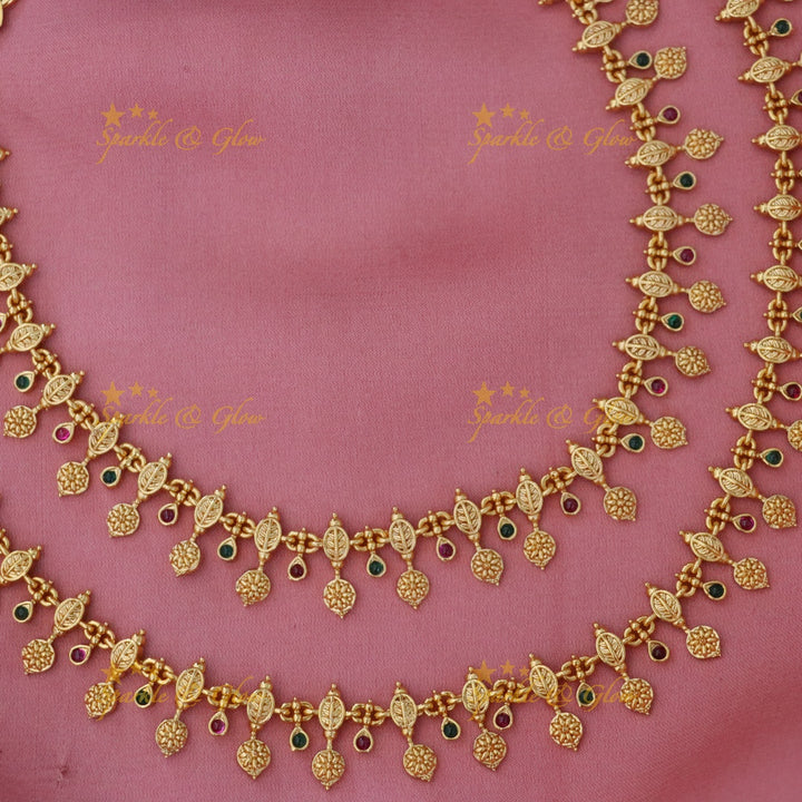 Elegant Gold-Plated Wedding & Festive Anklets
