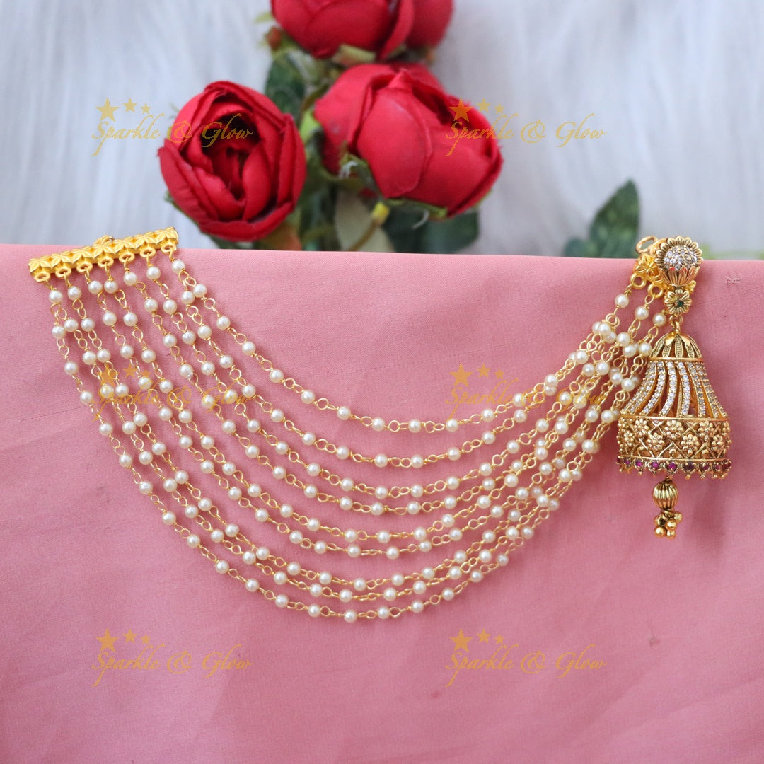 Bridal Jumukas Earchain Combo