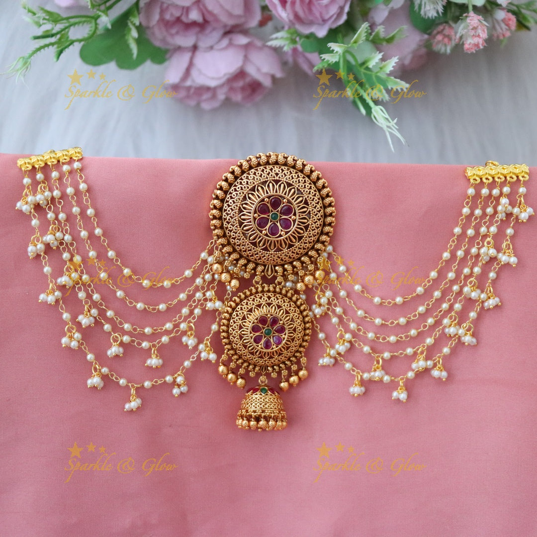 Exquisite Kemp Jadabilla & Earchain Set for Elegance