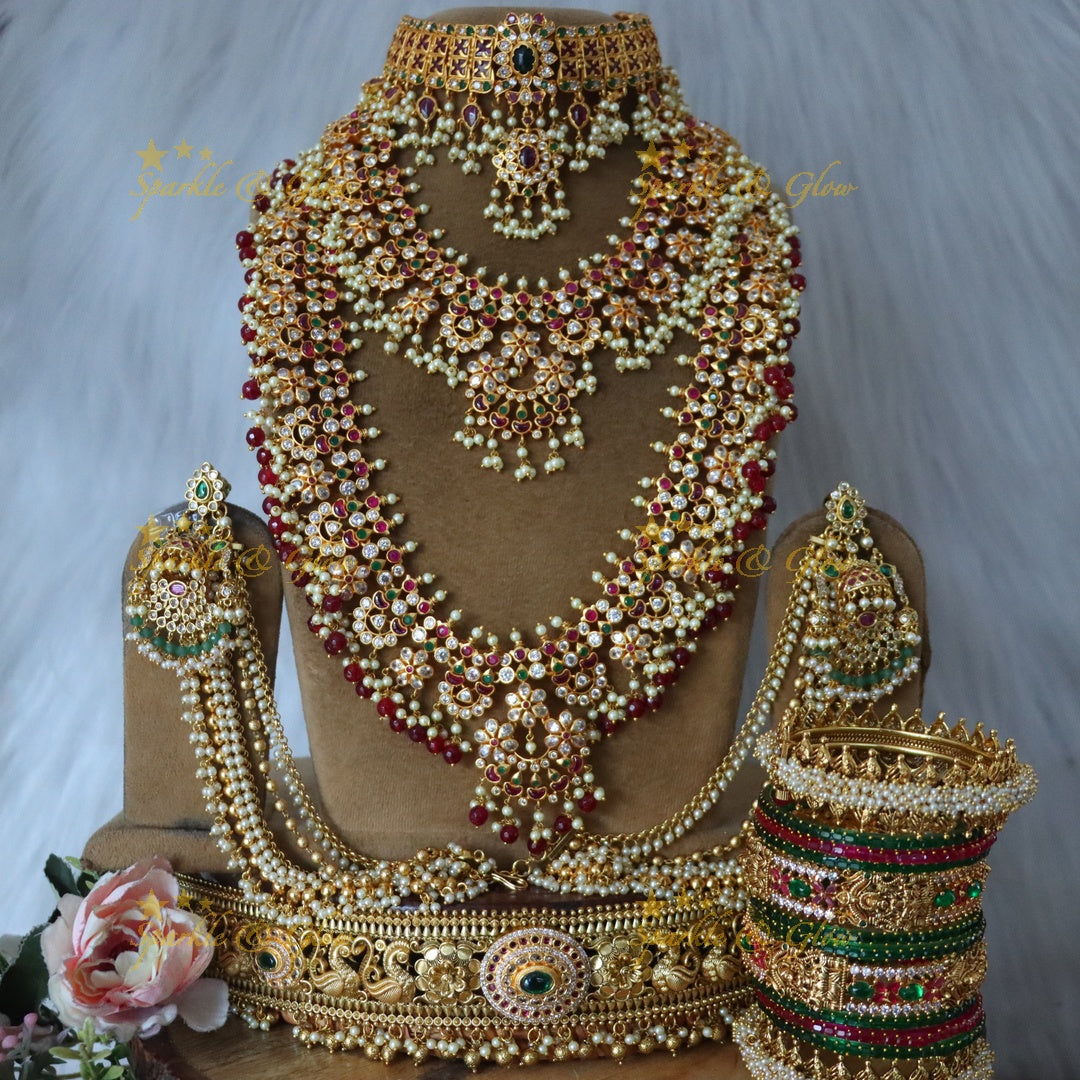 Exquisite Guttapusalu Bridal Jewellery Set Online