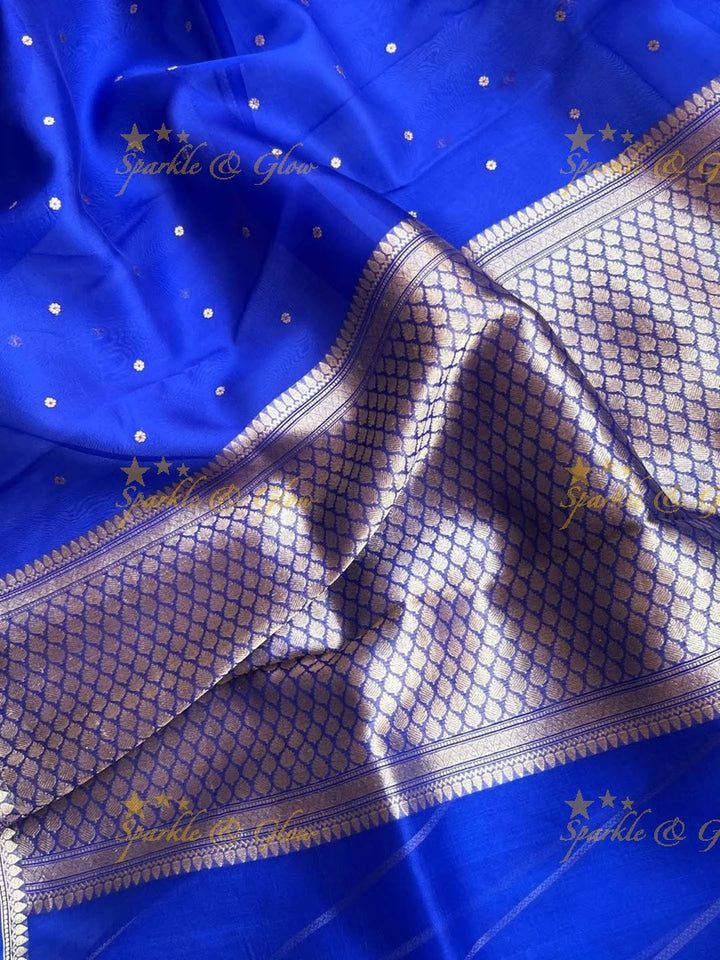 Elegant Banarasi Semi Kora Organza Saree - New Arrival