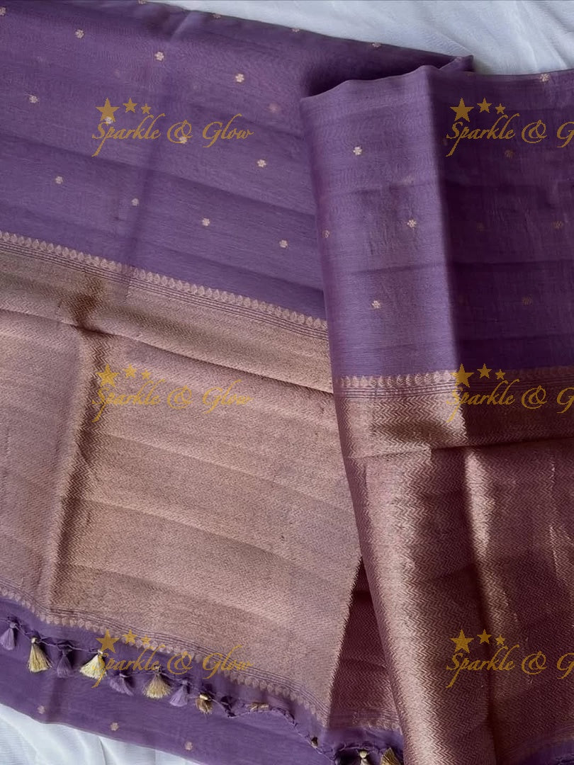 Elegant Banarasi Semi Kora Organza Saree - New Arrival