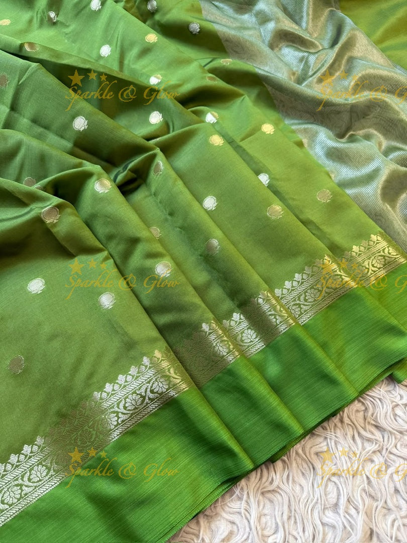 Exquisite Banarasi Silk Saree with Zari Work