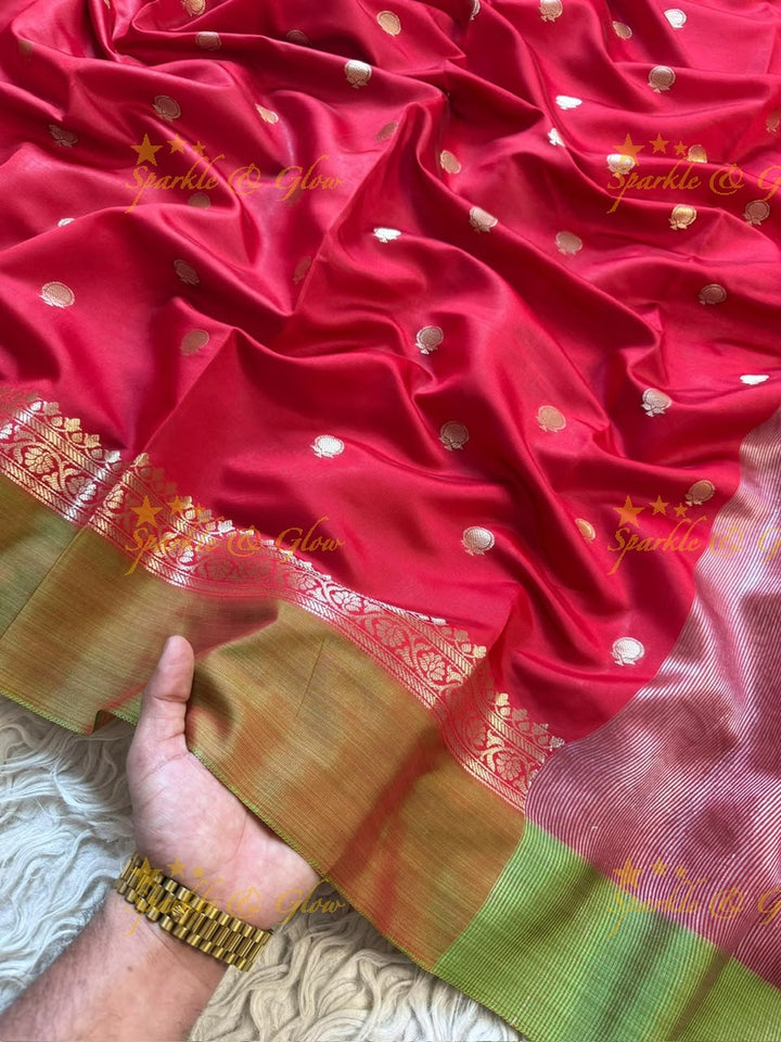 Exquisite Banarasi Silk Saree with Zari Work
