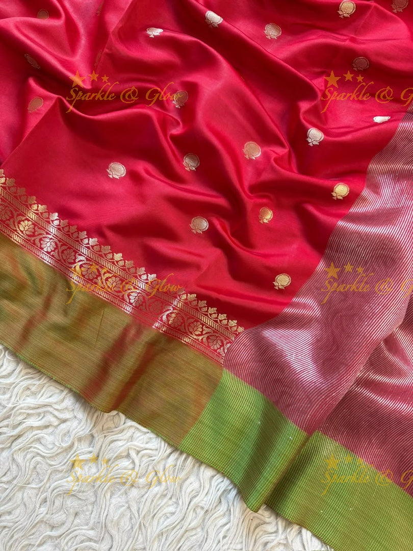 Exquisite Banarasi Silk Saree with Zari Work