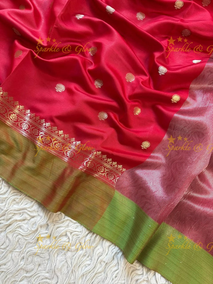 Exquisite Banarasi Silk Saree with Zari Work