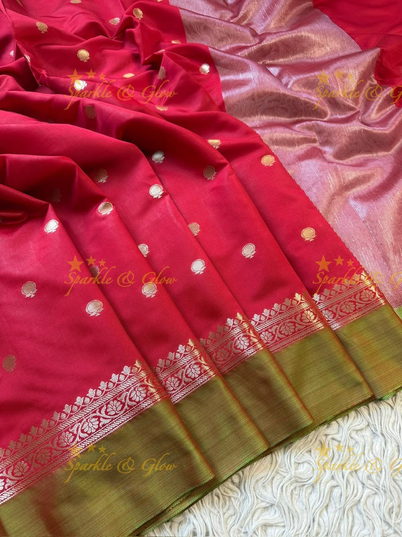 Exquisite Banarasi Silk Saree with Zari Work