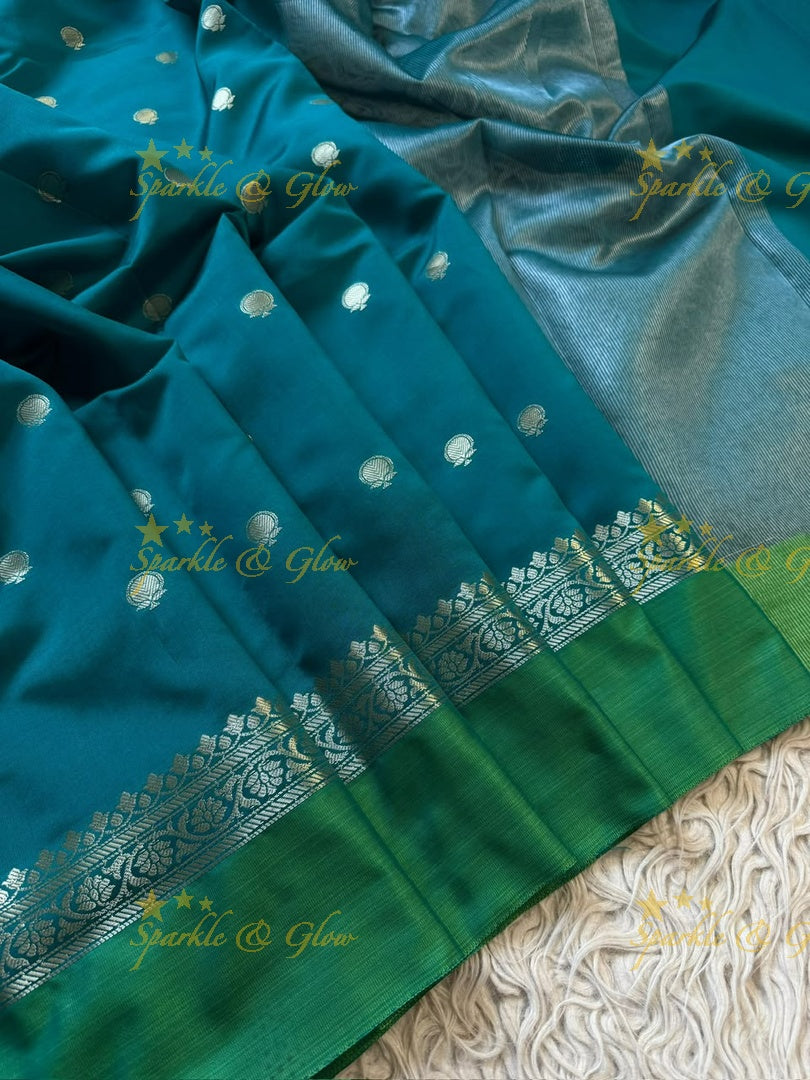 Exquisite Banarasi Silk Saree with Zari Work