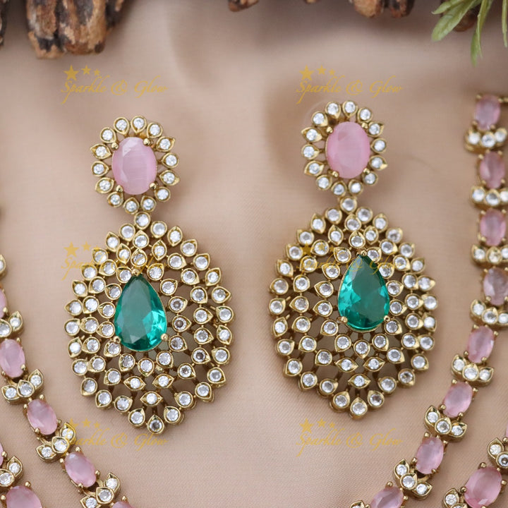 Exquisite Short Necklace Set for Weddings