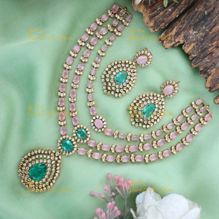 Exquisite Short Necklace Set for Weddings