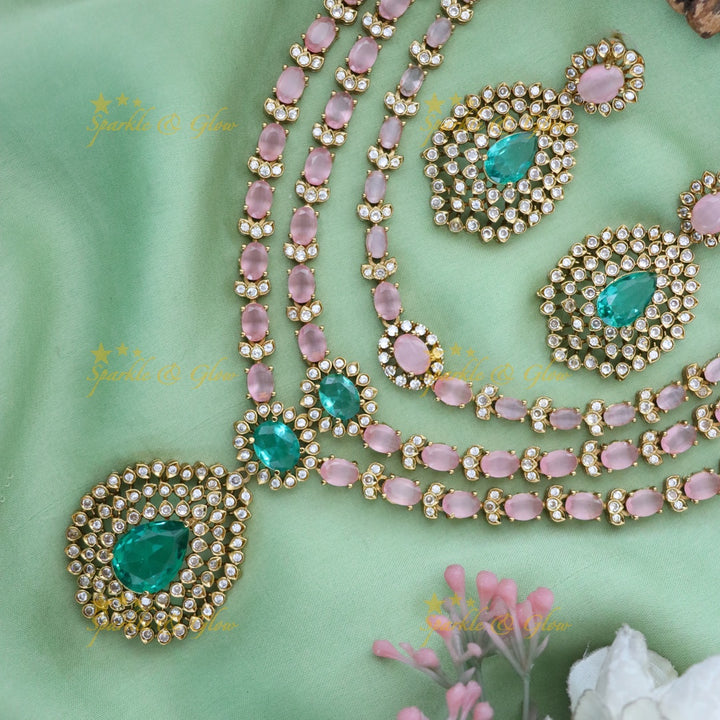 Exquisite Short Necklace Set for Weddings