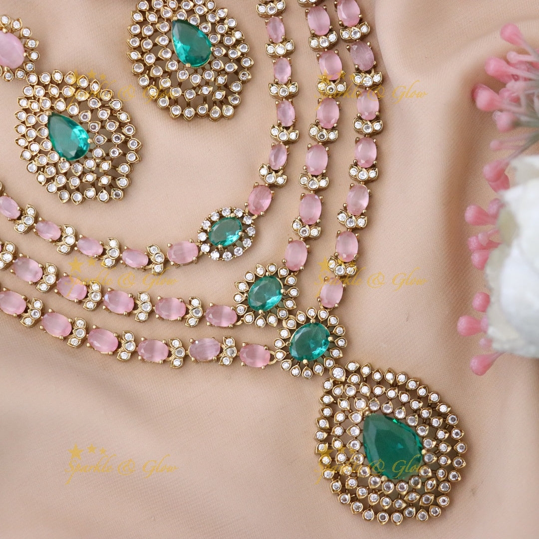 Exquisite Short Necklace Set for Weddings