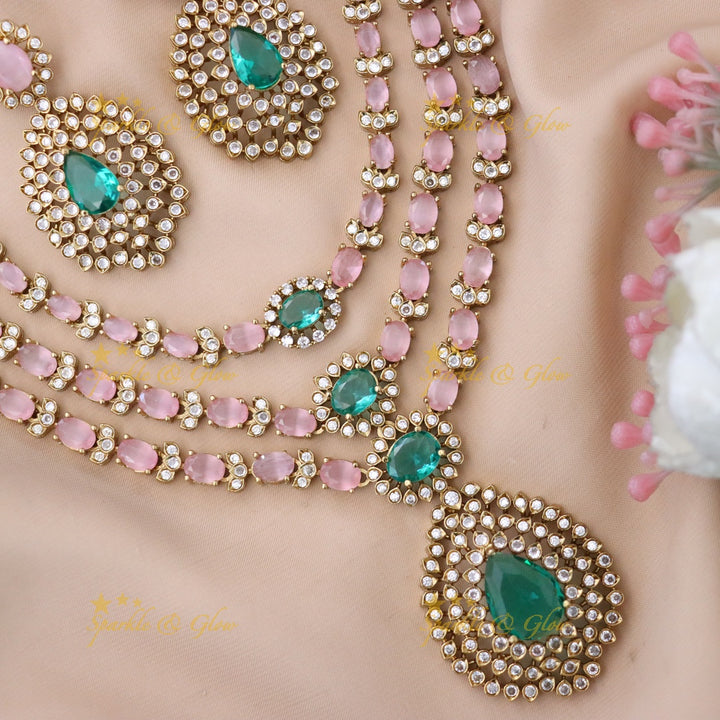 Exquisite Short Necklace Set for Weddings