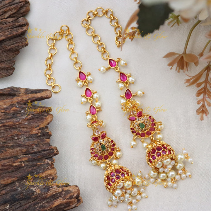 Exquisite Gold-Plated Jhumka Earring Collection
