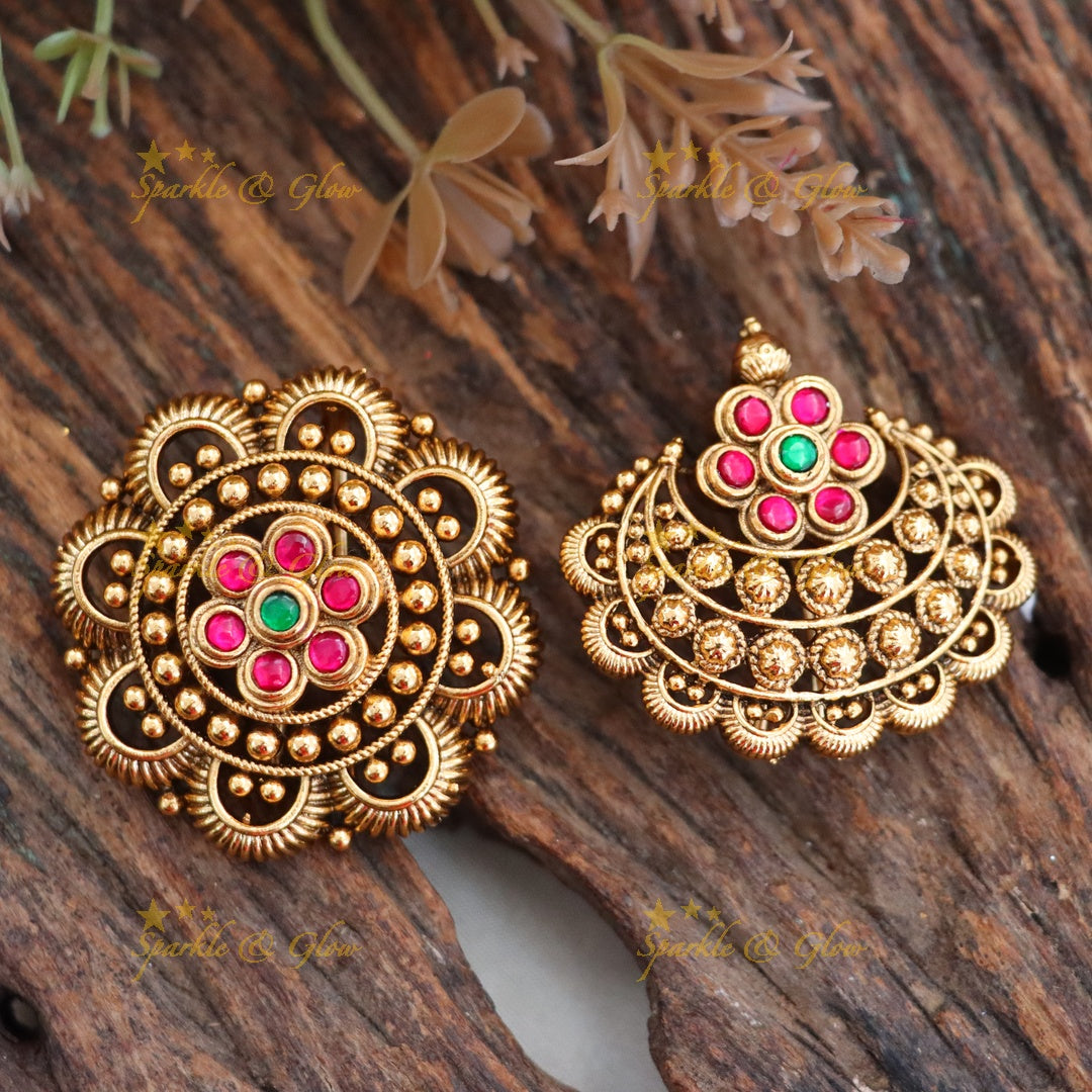 Exquisite Gold Tone Jadabilla Hair Accessories