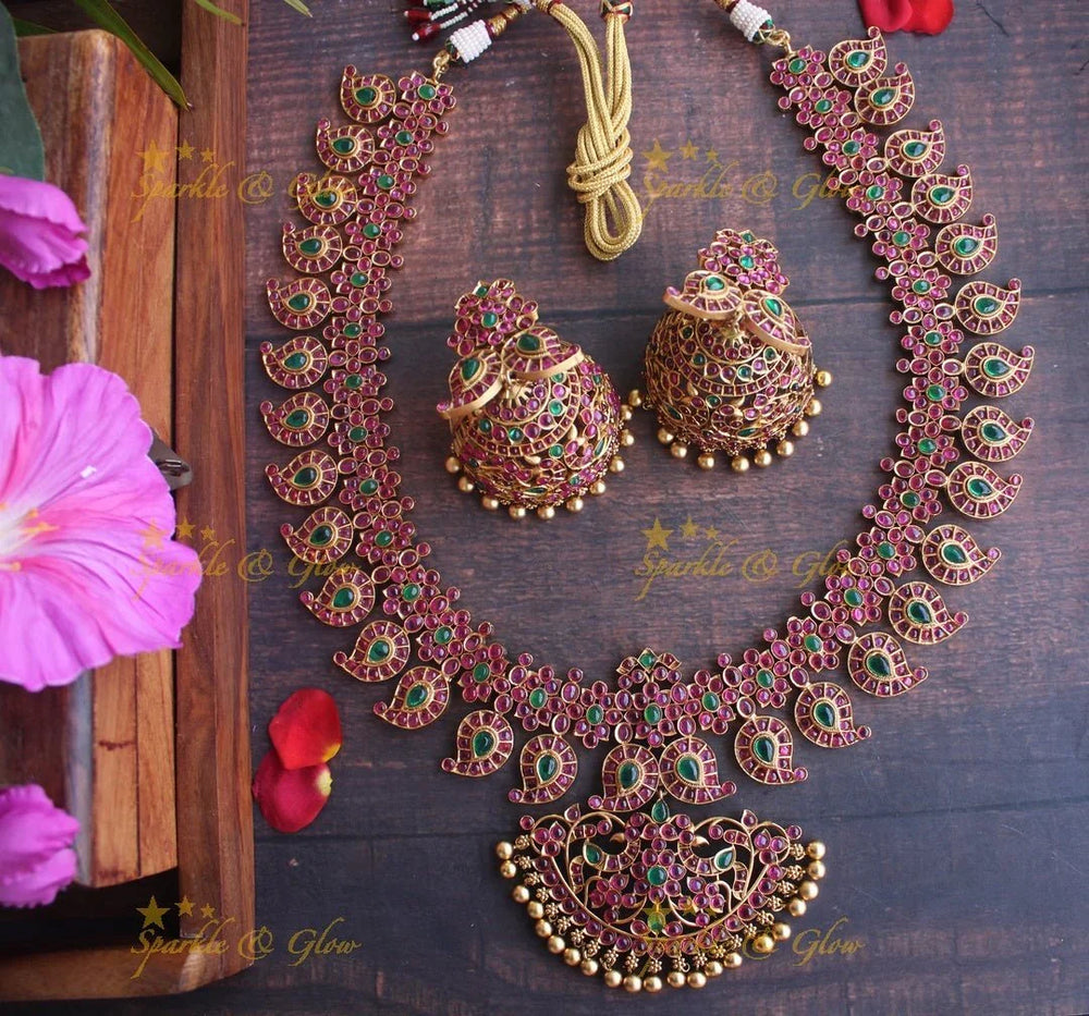 Gold alike Mango Kemp haram - Green - Sparkle and Glow