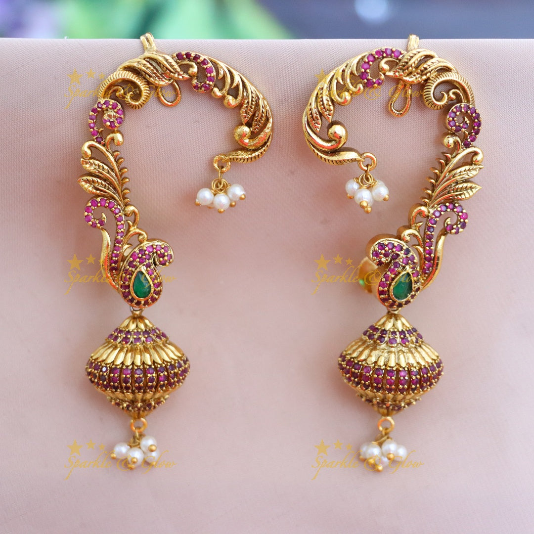 Exquisite Gold-Plated Ear Cuff Earrings for Festivals