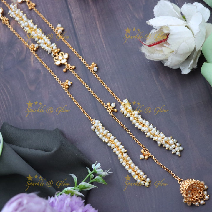 Elegant Gold Jadabilla: Perfect for Weddings & Festivals