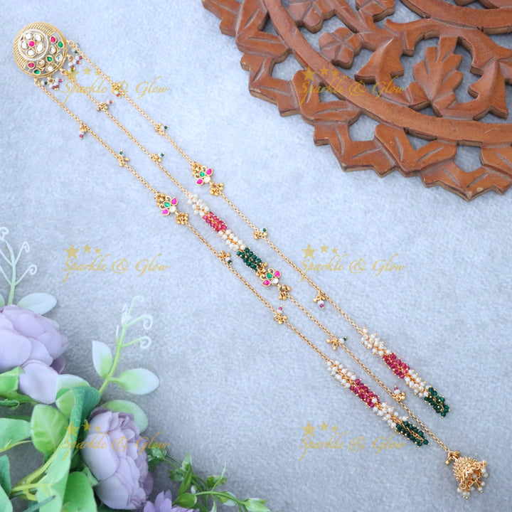 Elegant Gold Jadabilla: Perfect for Weddings & Festivals