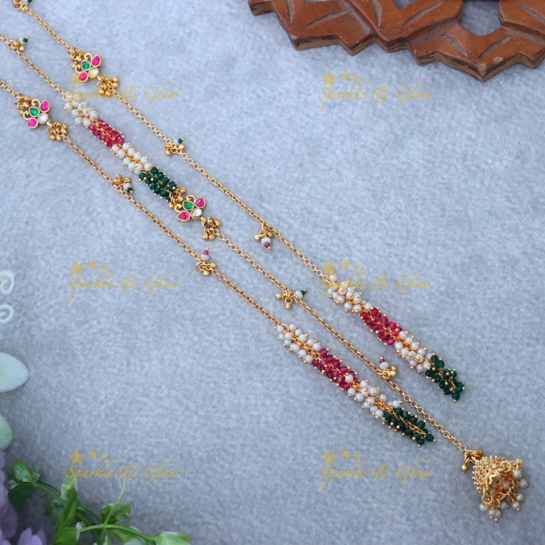 Elegant Gold Jadabilla: Perfect for Weddings & Festivals