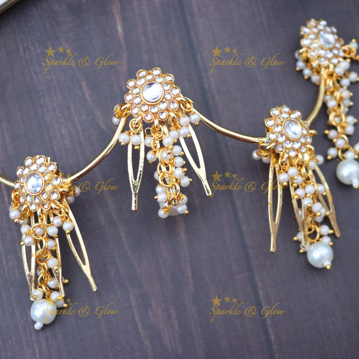 Exquisite Gold Jadabilla Hair Accessory for Elegant Style