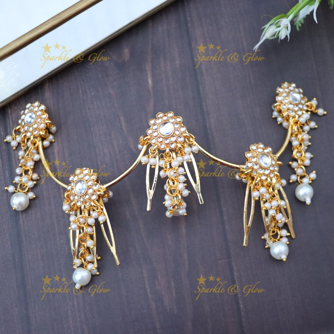 Exquisite Gold Jadabilla Hair Accessory for Elegant Style