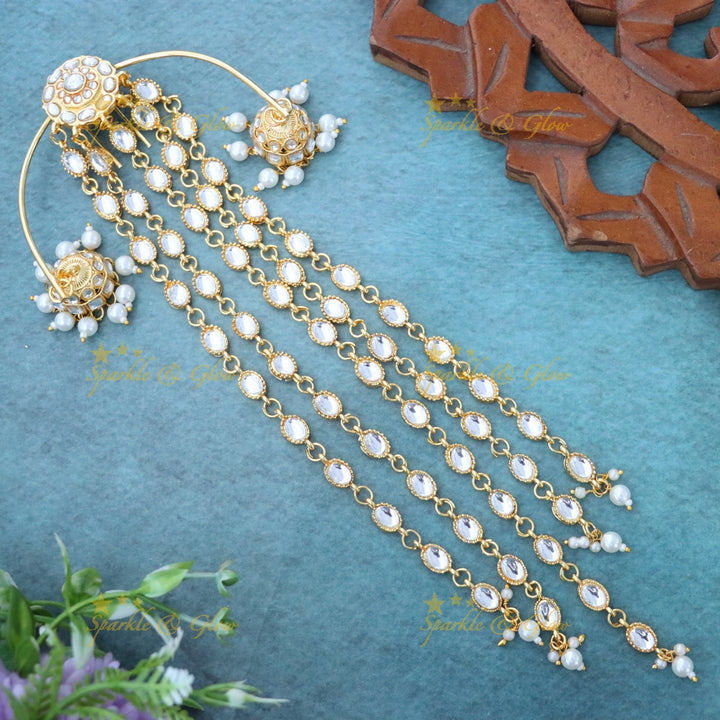 Exquisite Gold Jadabilla Hairpiece - Perfect for Weddings