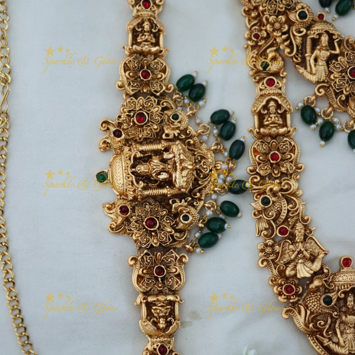 Exquisite Antique Bridal Jewellery Set - Sparkle & Glow
