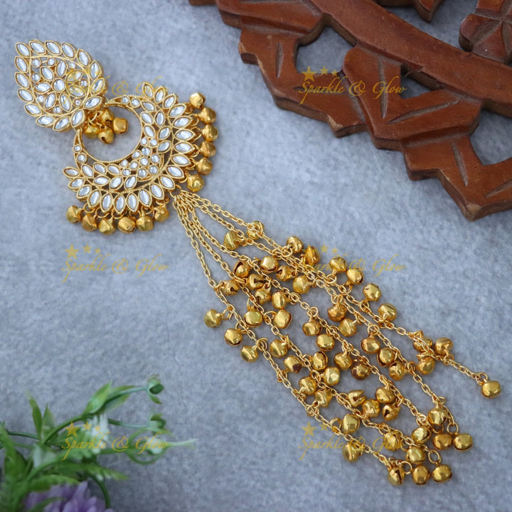Jadabilla Gold Hair Accessory for Weddings